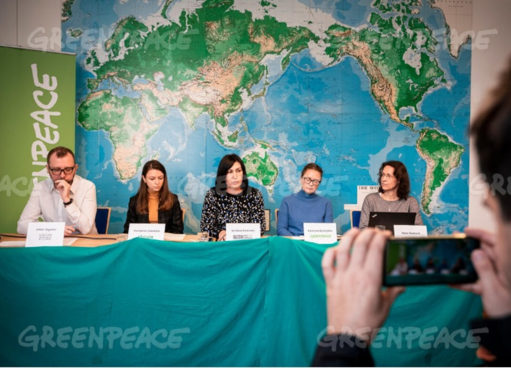 Ukrainian NGOs and Greenpeace demand climate-friendly reconstruction of Ukraine
